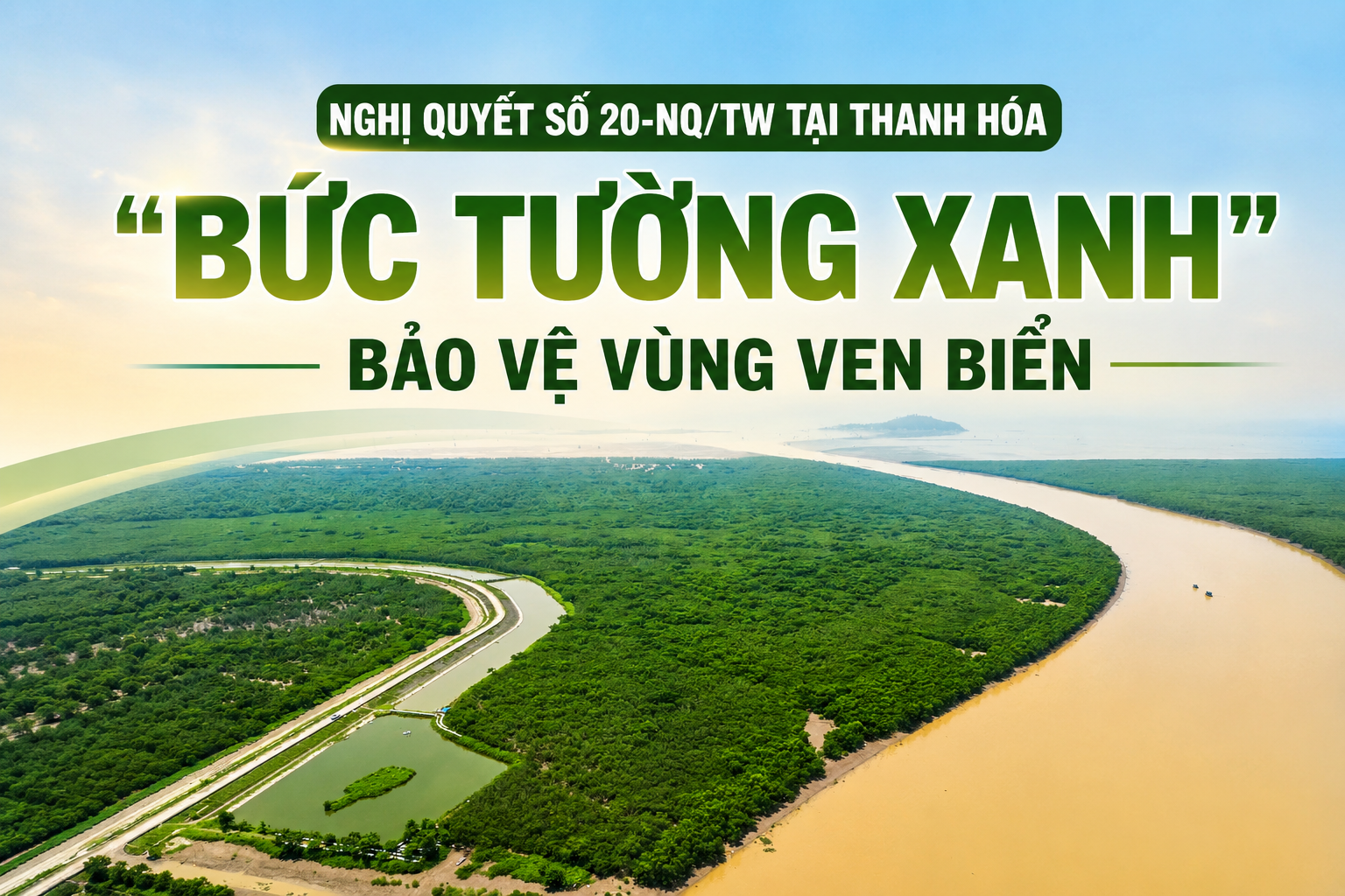 Thiết lập “bức tường xanh” vùng ven biển
