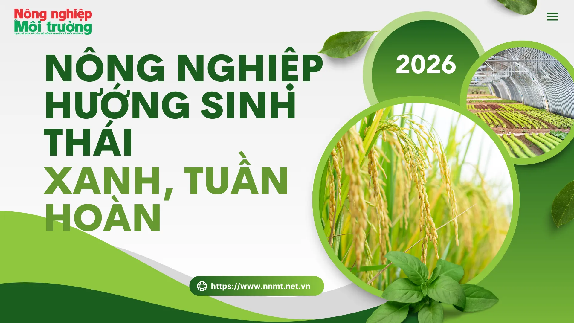 Nông nghiệp từng bước phát triển theo hướng sinh thái, xanh, tuần hoàn