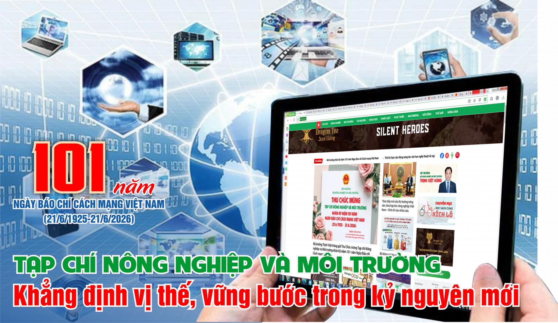 Tạp chí Nông nghiệp và Môi trường: Khẳng định vị thế, vững bước trong kỷ nguyên mới