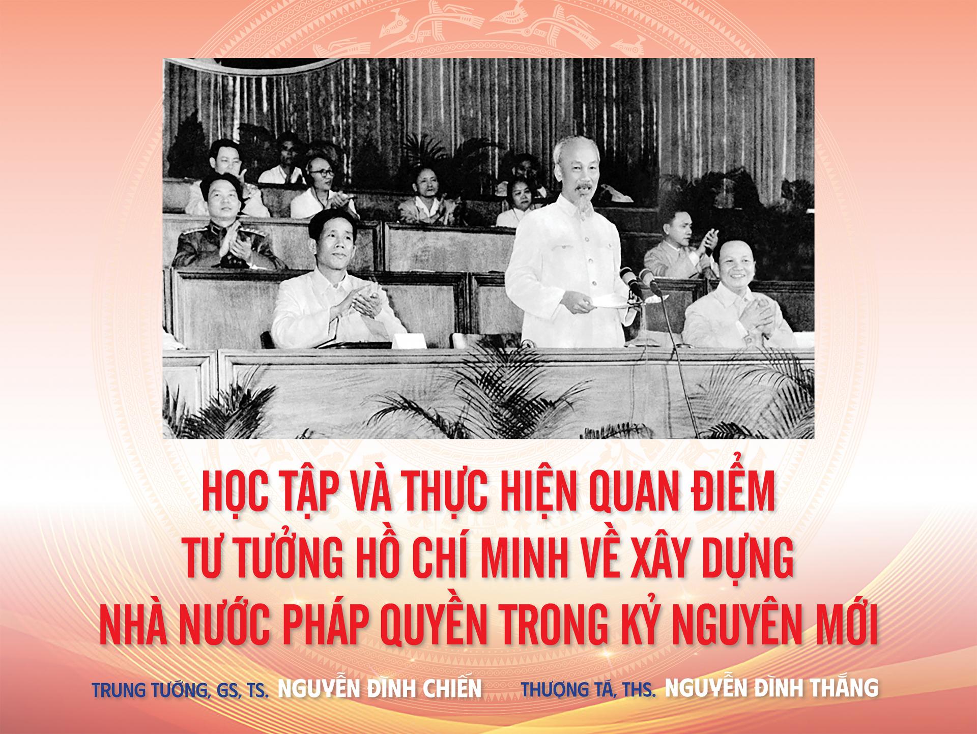 Bài 3: Học tập và thực hiện quan điểm tư tưởng Hồ Chí Minh về xây dựng nhà nước pháp quyền trong kỷ nguyên mới