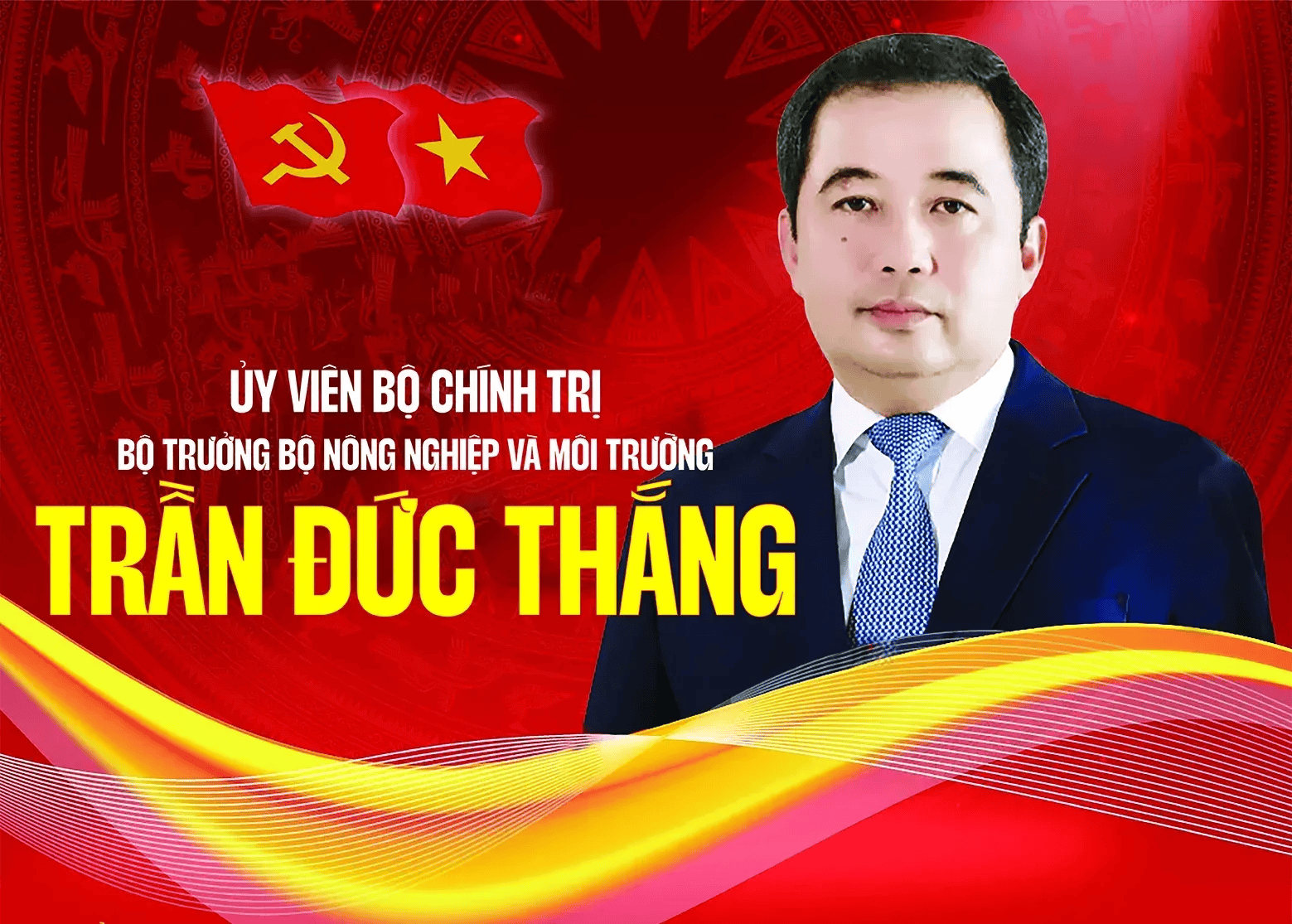 Bộ trưởng Bộ Nông nghiệp và Môi trường Trần Đức Thắng được bầu vào Bộ Chính trị khoá XIV