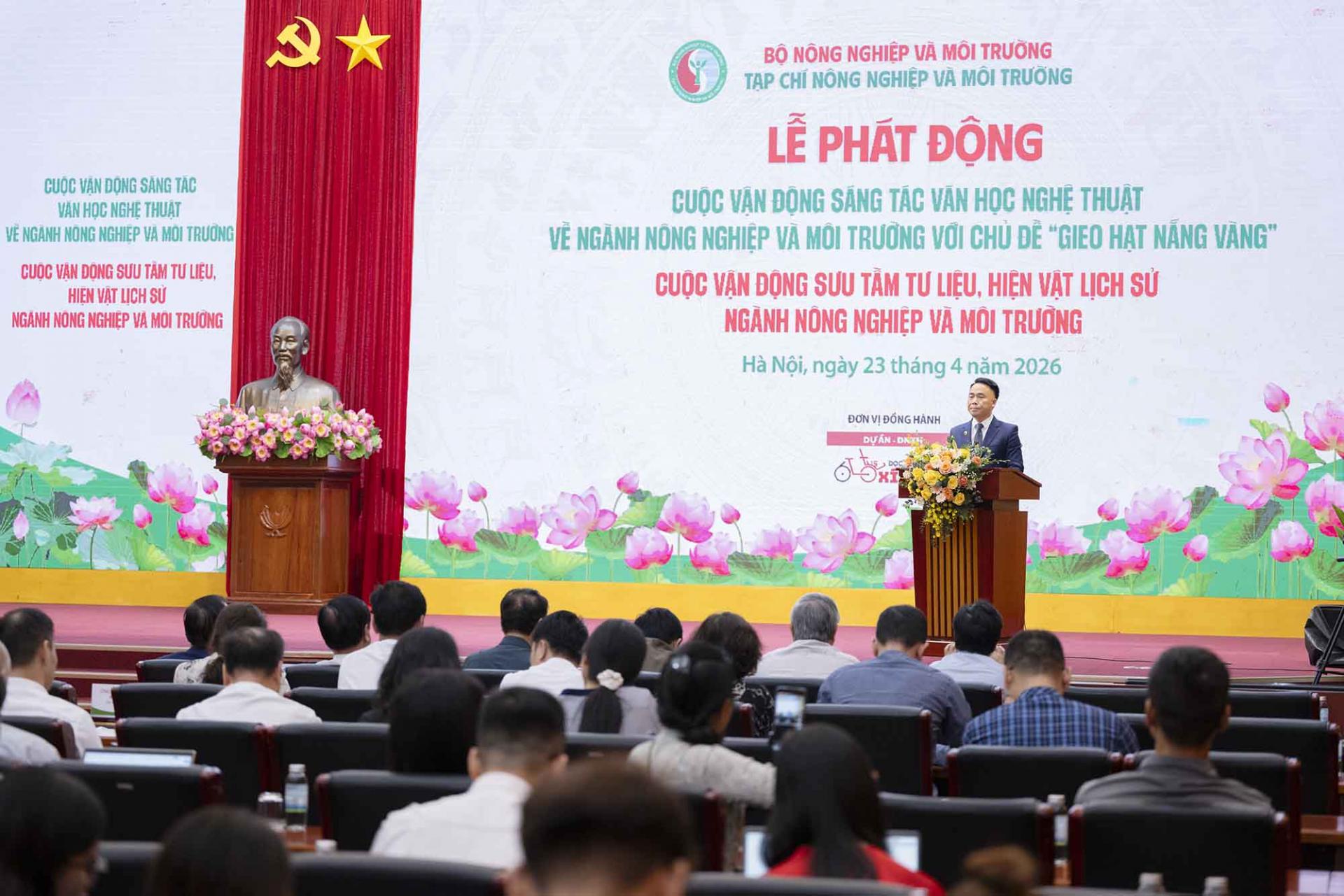 “Gieo hạt nắng vàng” lan tỏa sức sống ngành Nông nghiệp và Môi trường