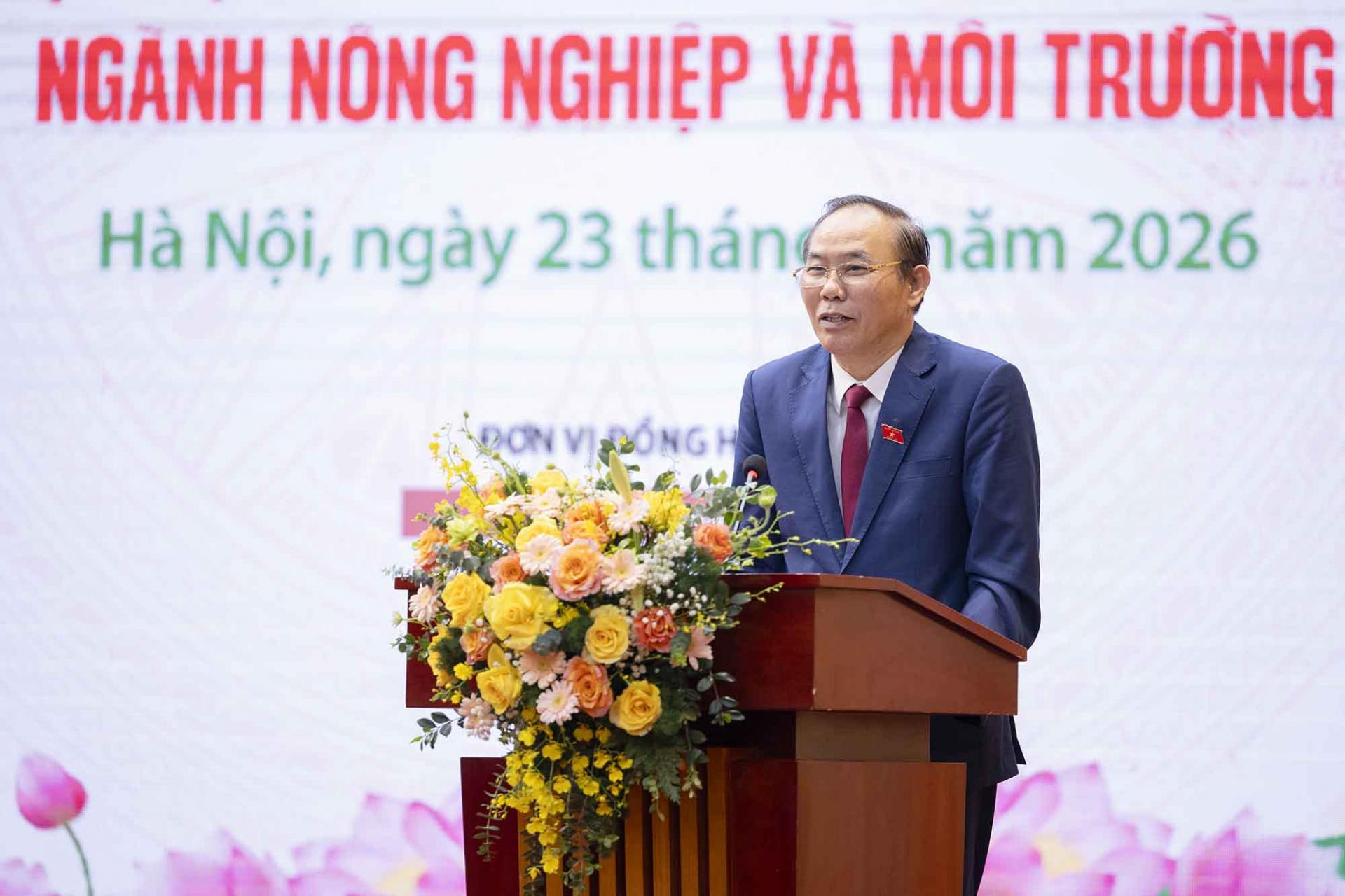 Thứ trưởng Phùng Đức Tiến: Khơi dậy giá trị lịch sử, lan tỏa cảm hứng phát triển ngành Nông nghiệp và Môi trường