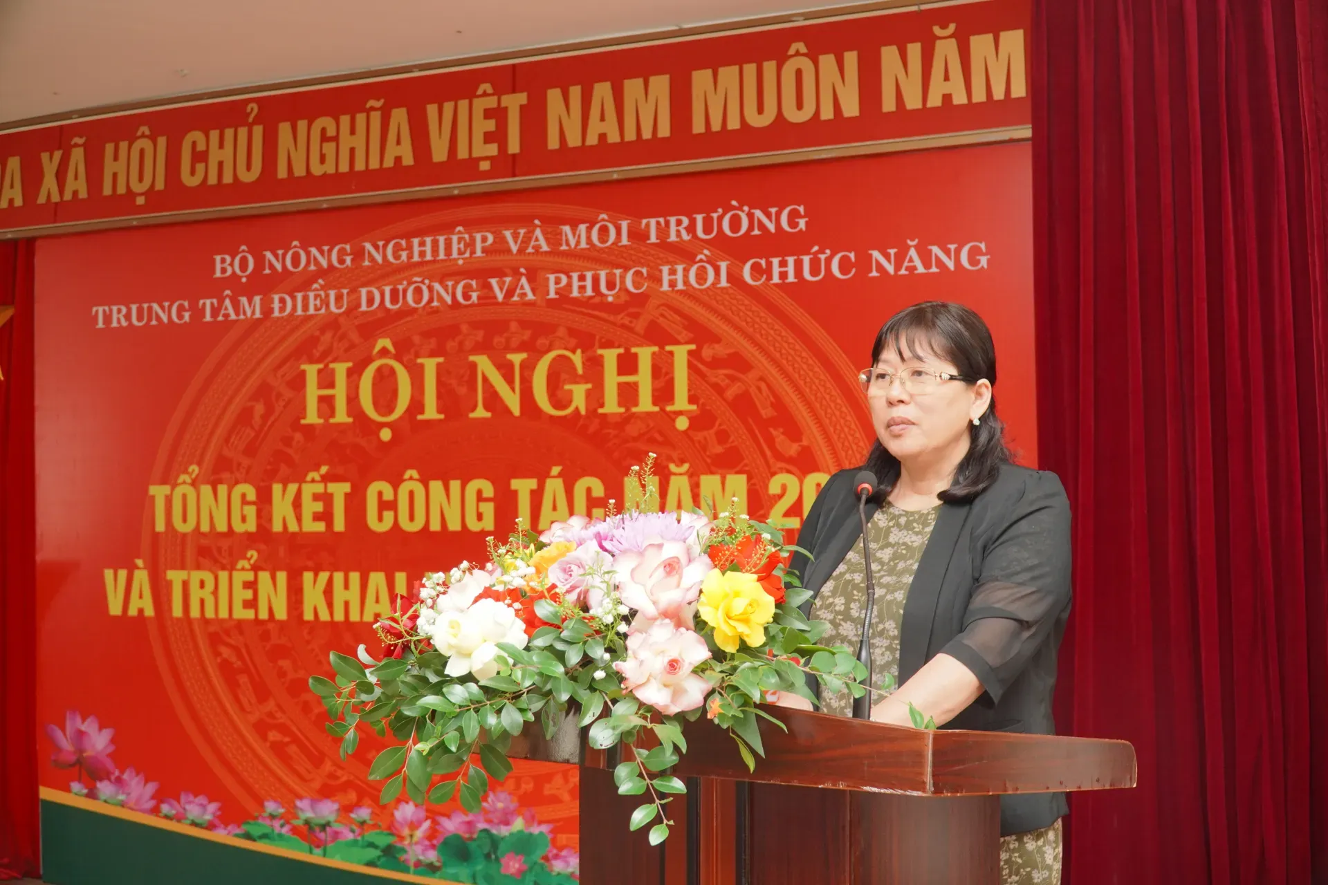 Thứ trưởng Nguyễn Thị Phương Hoa chủ trì Hội nghị tổng kết năm 2025 của Trung tâm Điều dưỡng và Phục hồi chức năng