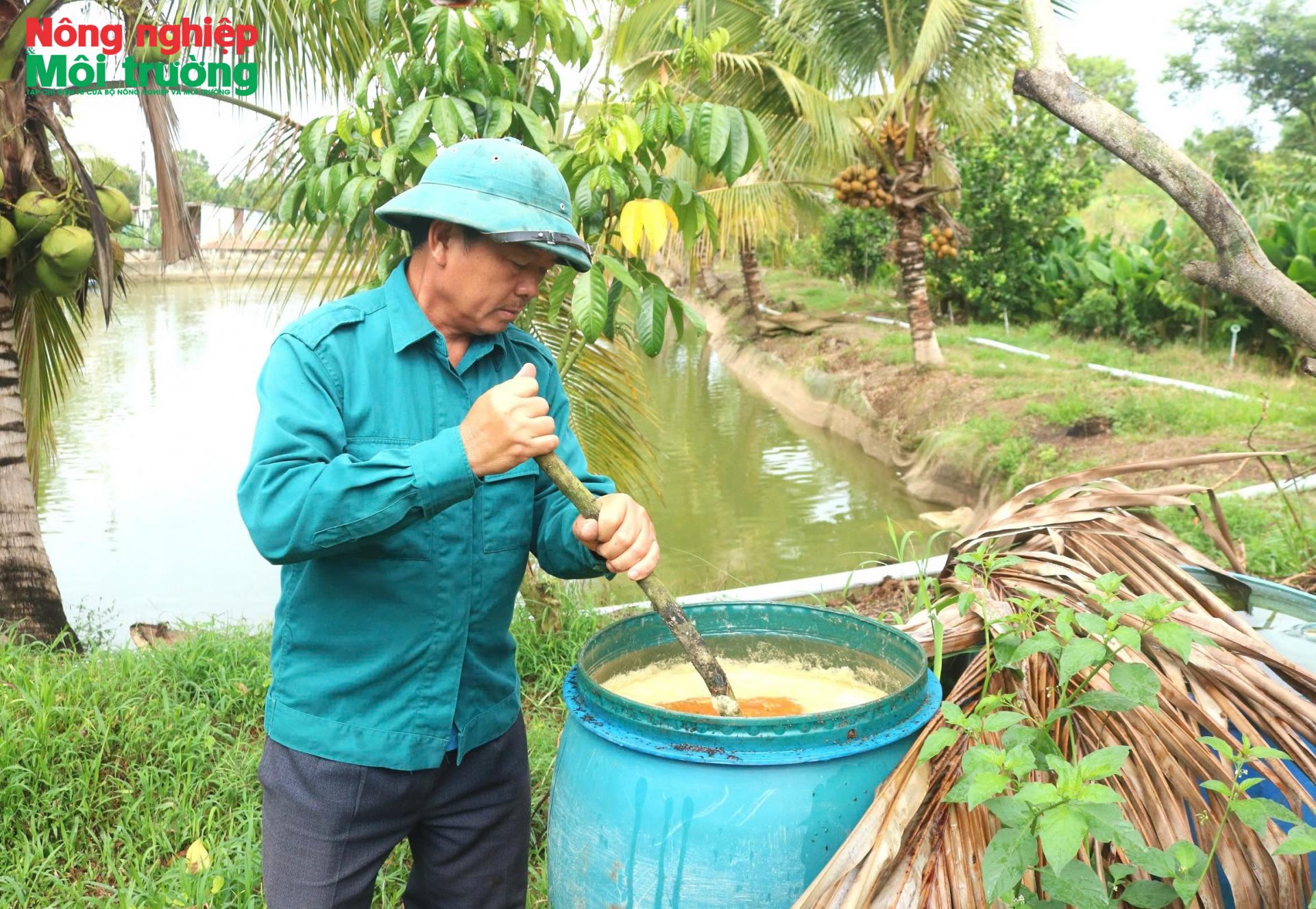 Biến phụ phẩm thành “nguồn sống” cho đất