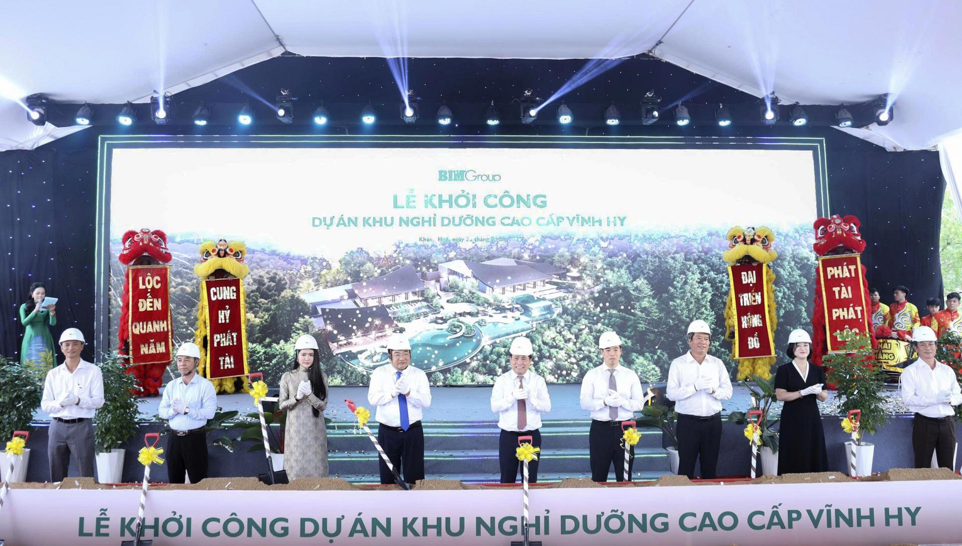 Khởi công Khu nghỉ dưỡng cao cấp Vĩnh Hy tại Khánh Hòa