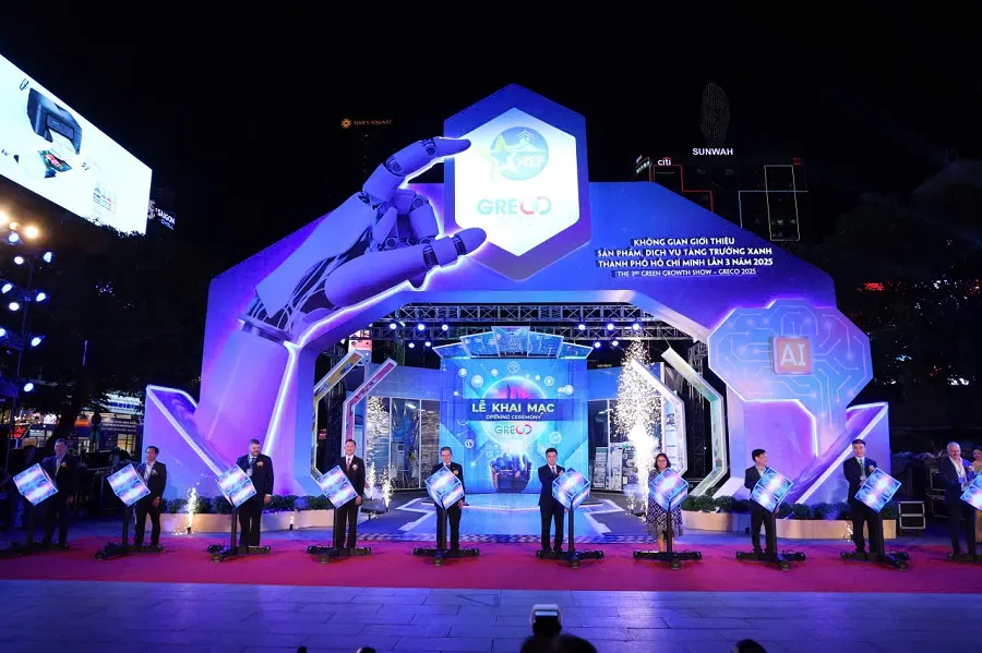 TP. Hồ Chí Minh: Khai mạc không gian giới thiệu sản phẩm, dịch vụ tăng trưởng xanh năm 2025