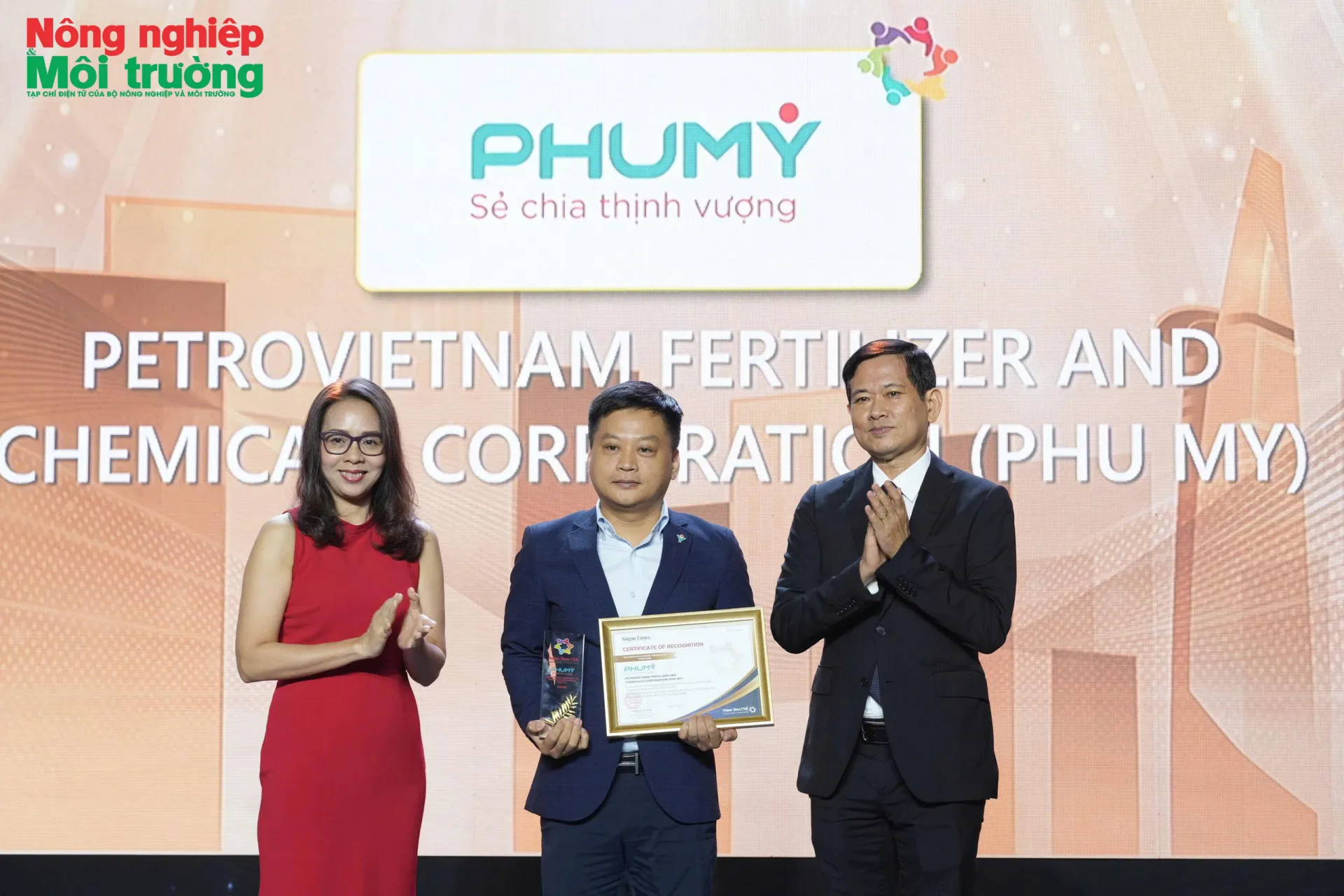 PVFCCo – Phú Mỹ lần thứ 5 liên tiếp được vinh danh "Doanh nghiệp vì cộng đồng"