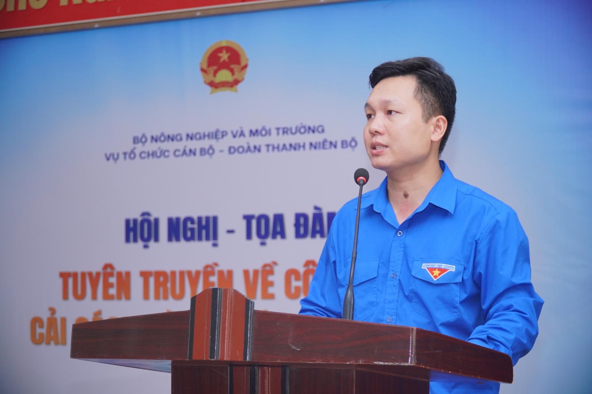 Tuổi trẻ Bộ Nông nghiệp và Môi trường đẩy mạnh cải cách hành chính