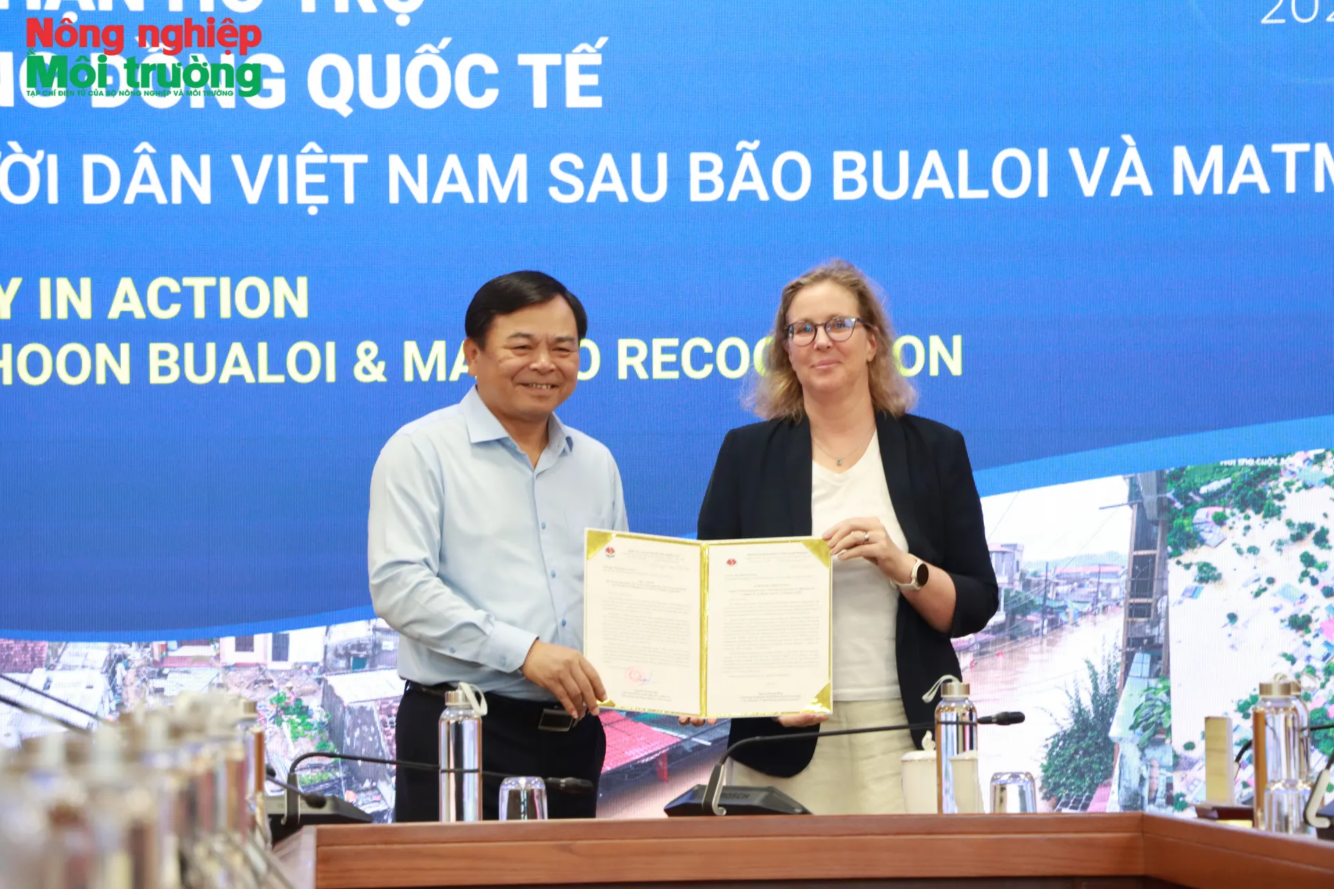 9,7 triệu USD viện trợ quốc tế giúp người dân Việt Nam phục hồi sau thiên tai