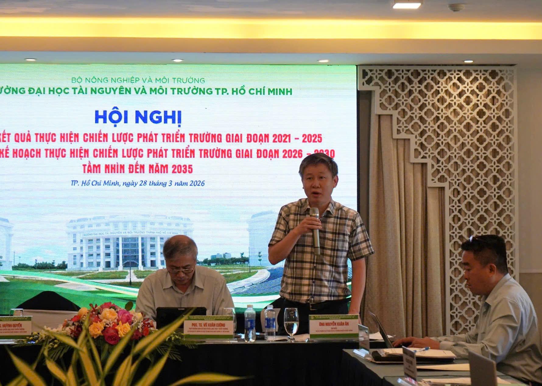 Đại học TN&MT TP. Hồ Chí Minh chuẩn bị bước chuyển mới trong giai đoạn tự chủ