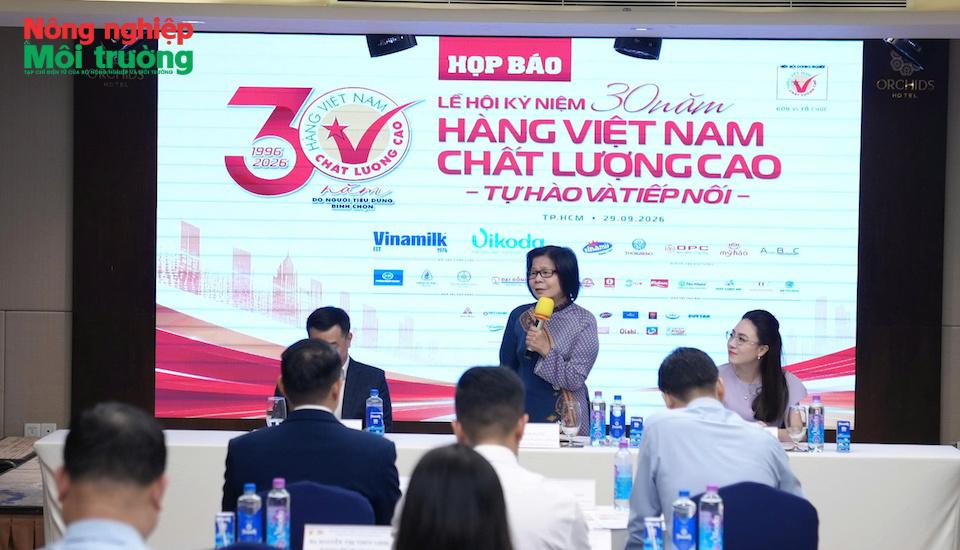 30 năm Hàng Việt Nam Chất lượng cao: Tự hào và tiếp nối
