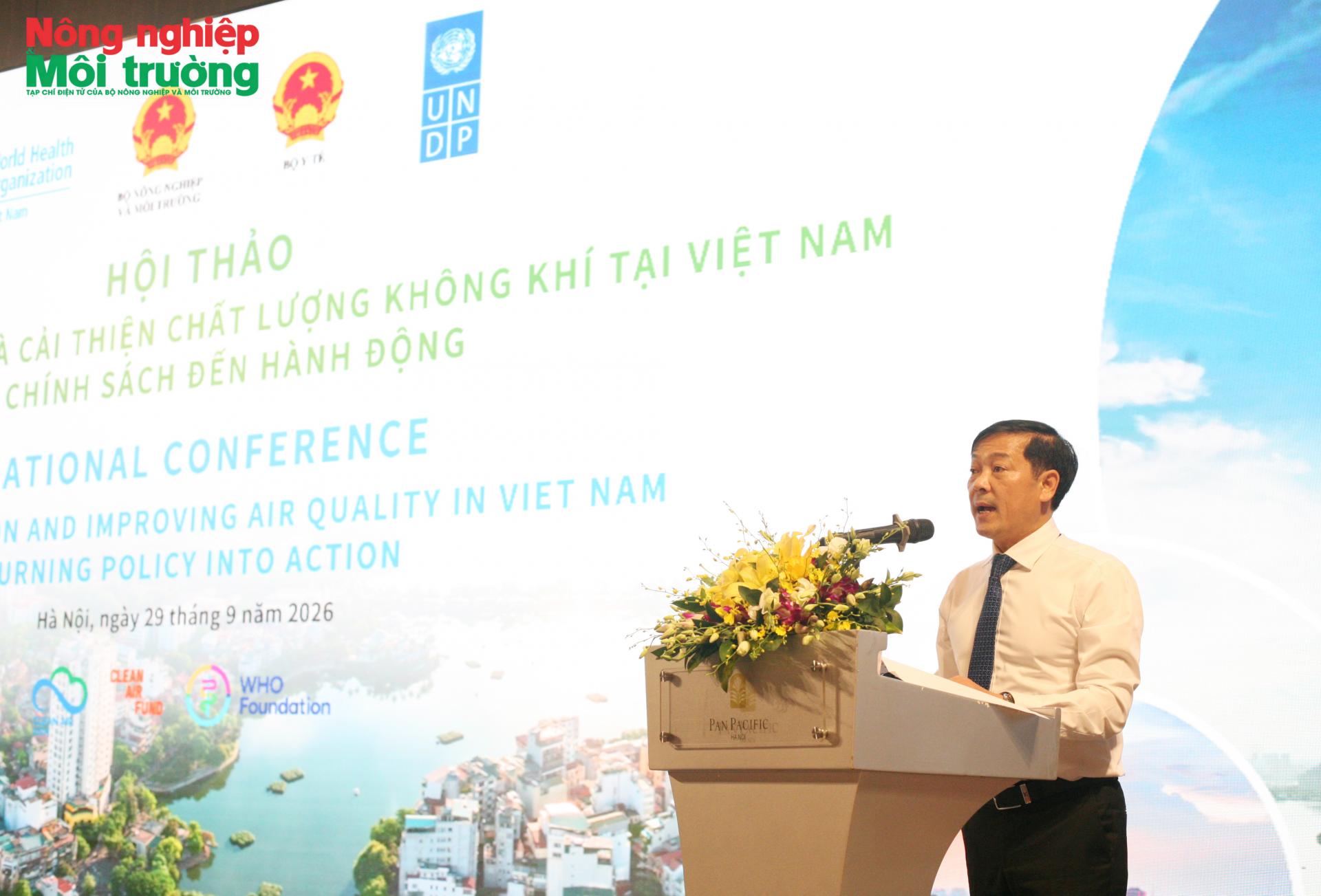 Từng bước khắc phục tình trạng ô nhiễm môi trường không khí