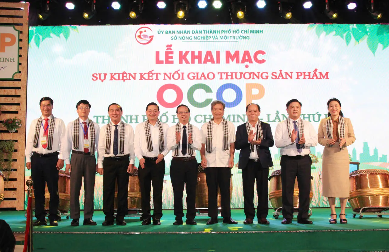 TP. Hồ Chí Minh: Khai mạc sự kiện kết nối giao thương sản phẩm OCOP lần thứ I
