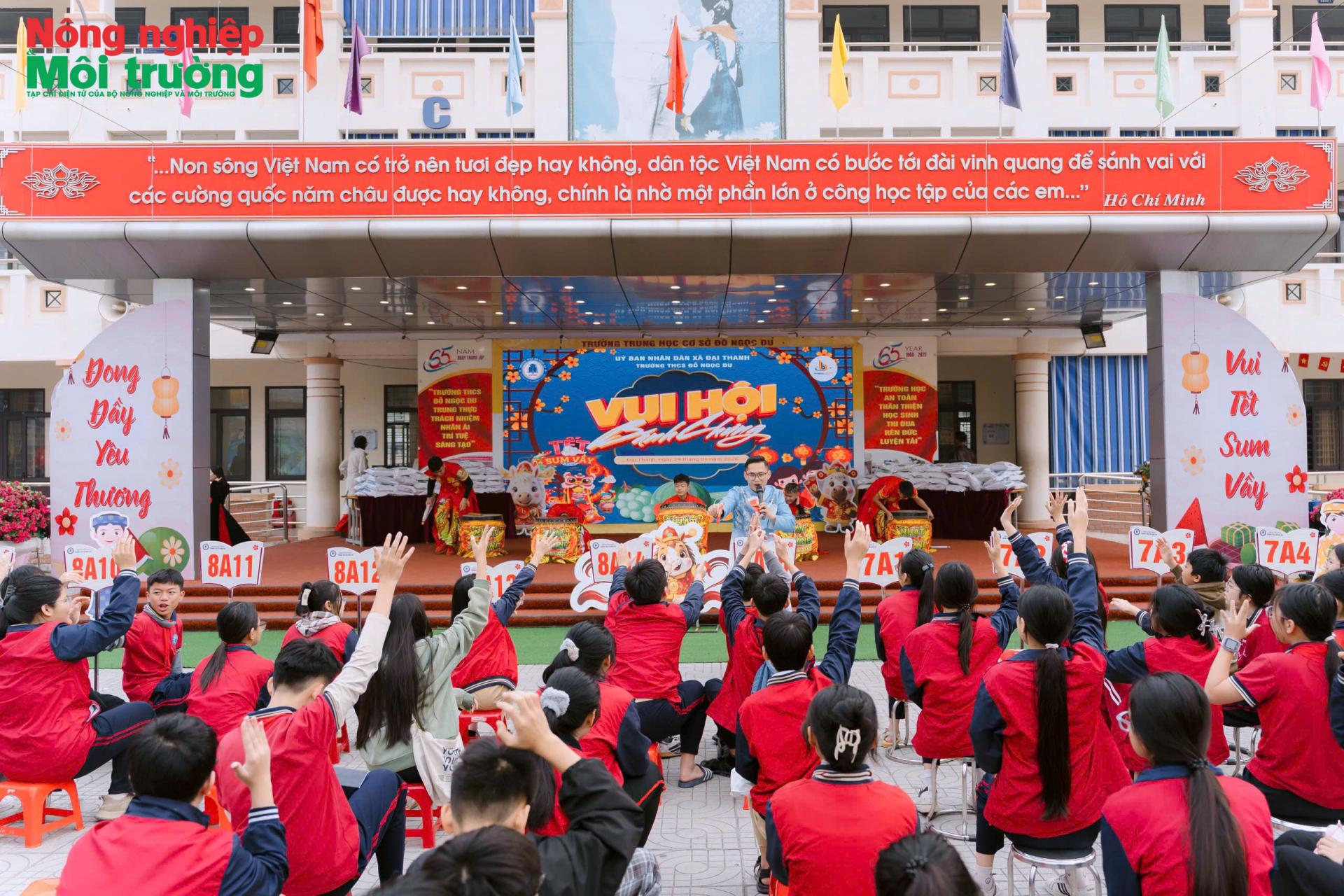 Trường THCS Đỗ Ngọc Du: Gieo mầm ý thức bảo vệ môi trường từ học đường