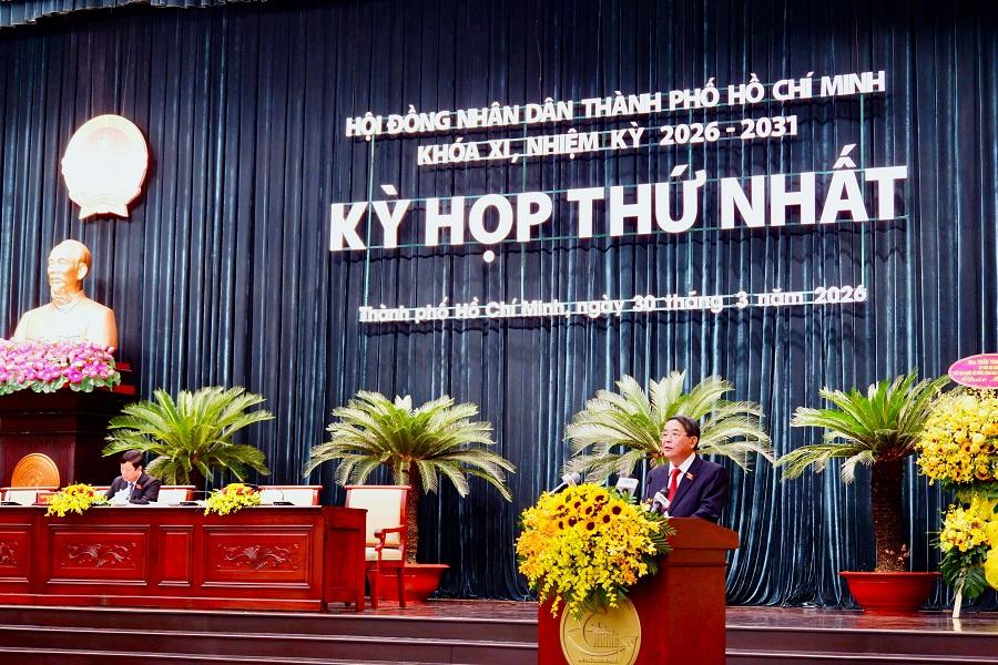 TP. Hồ Chí Minh khai mạc kỳ họp thứ nhất Hội đồng nhân dân, nhiệm kỳ 2026 - 2031