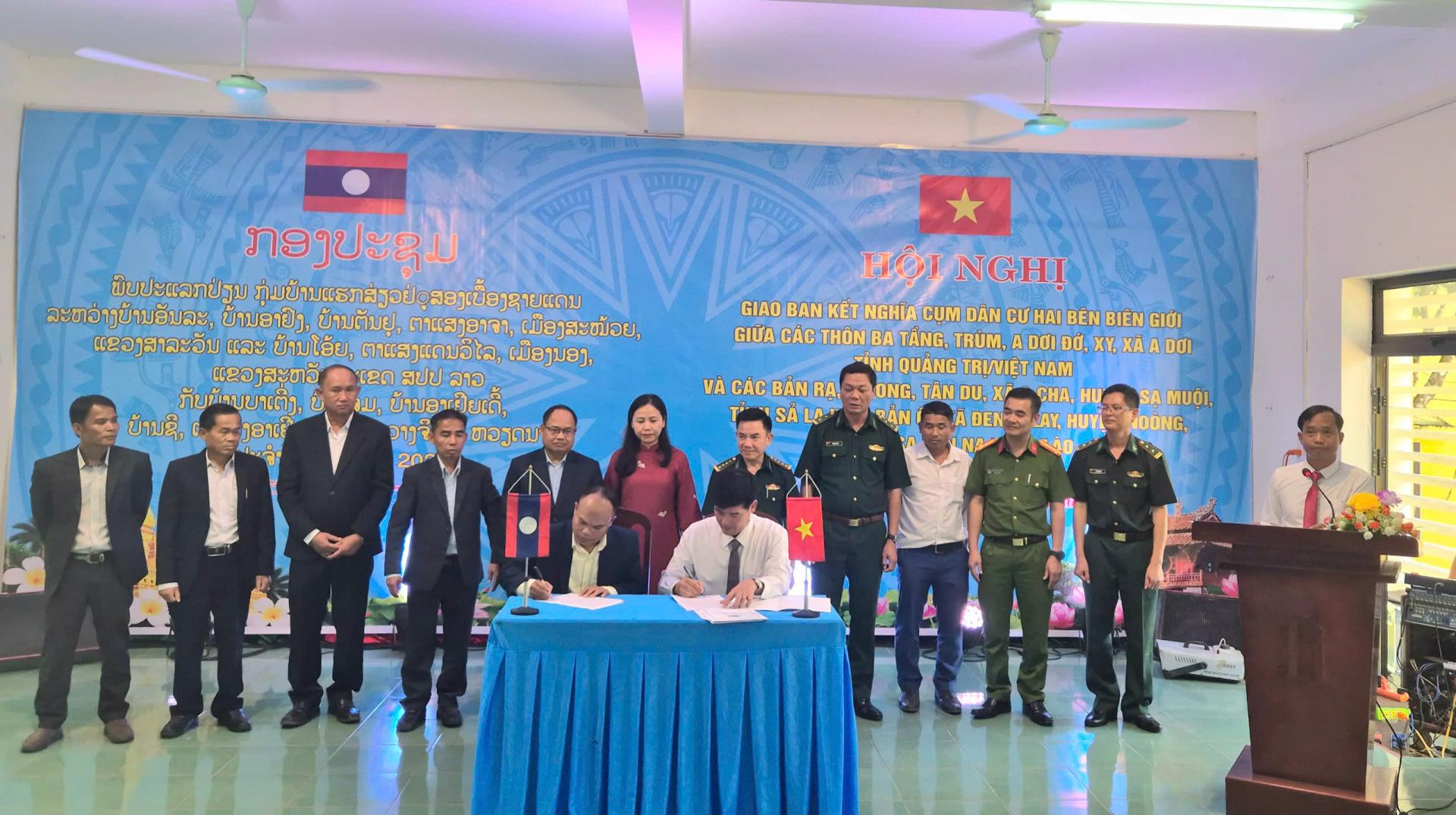 Đoàn kết, hữu nghị: Nền tảng xây dựng biên giới Việt - Lào bình yên