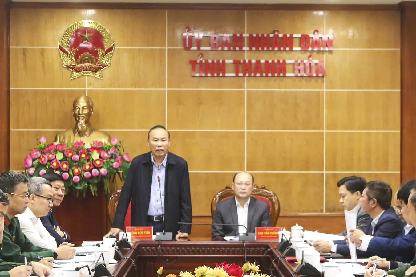 Thứ trưởng Phùng Đức Tiến: Thanh Hóa phải kiểm soát chặt tàu khai thác, đảm bảo VMS hoạt động liên tục