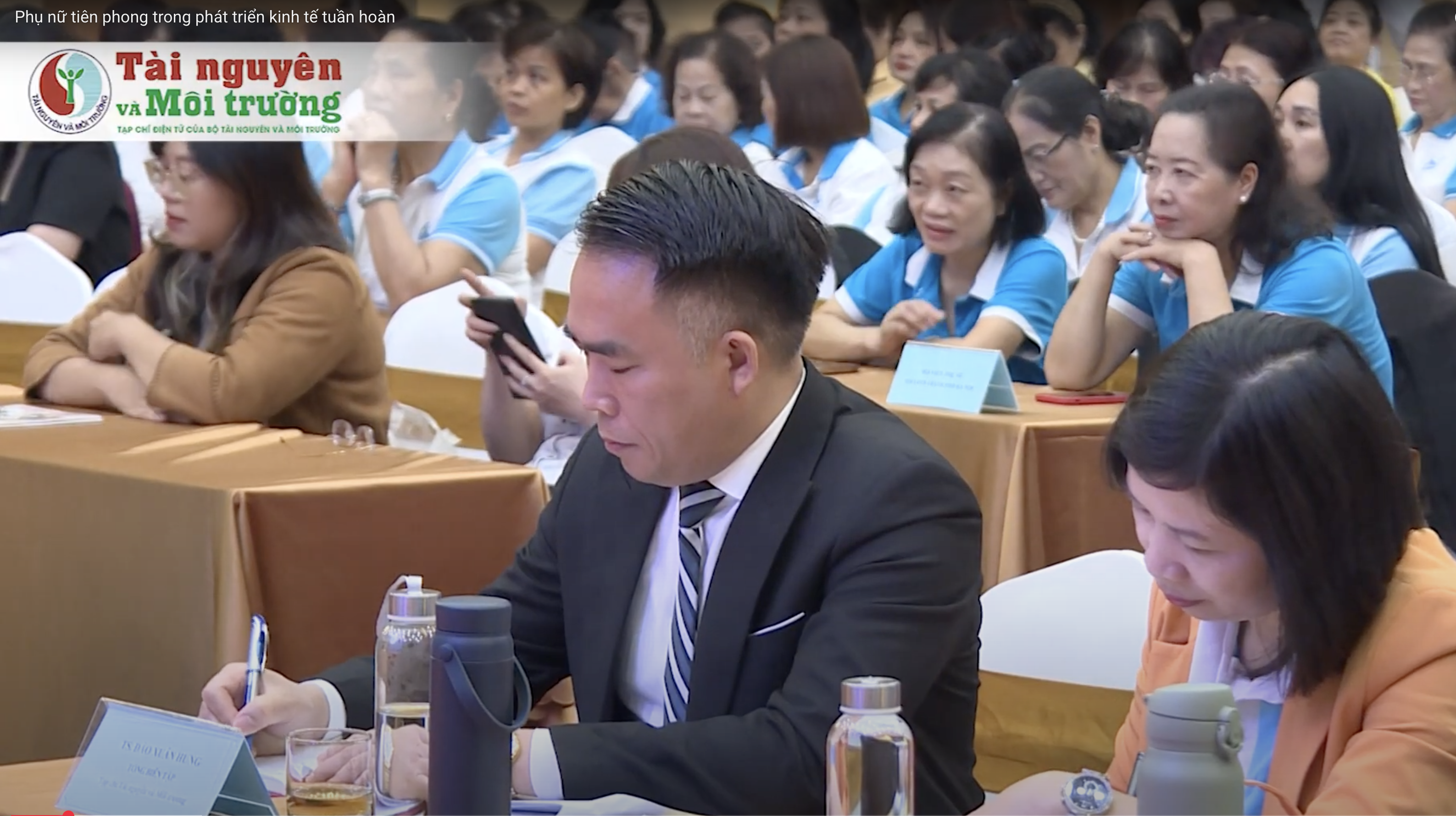 Phụ nữ tiên phong trong phát triển kinh tế tuần hoàn