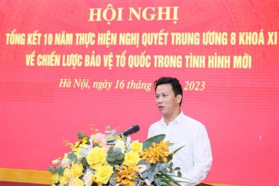 Bộ TN&MT tổ chức Hội nghị tổng kết 10 năm thực hiện Nghị quyết Trung ương 8 khóa XI