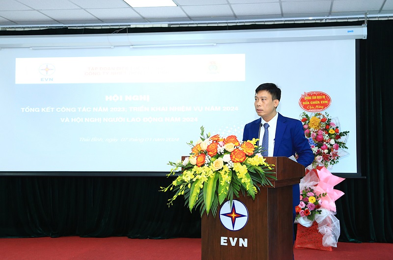 Nhiệt điện Thái Bình tổng kết công tác năm 2023, triển khai nhiệm vụ năm 2024
