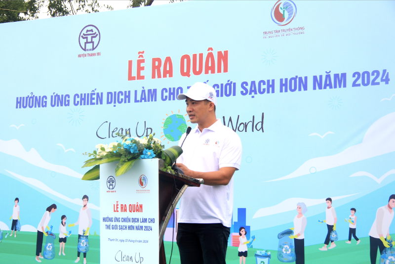 Lễ ra quân hưởng ứng Chiến dịch làm cho thế giới sạch hơn