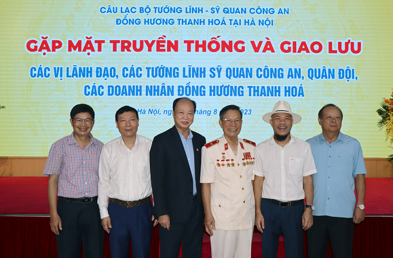 Câu lạc bộ Tướng lĩnh, sĩ quan Công an Thanh Hóa tại Hà Nội gặp mặt truyền thống