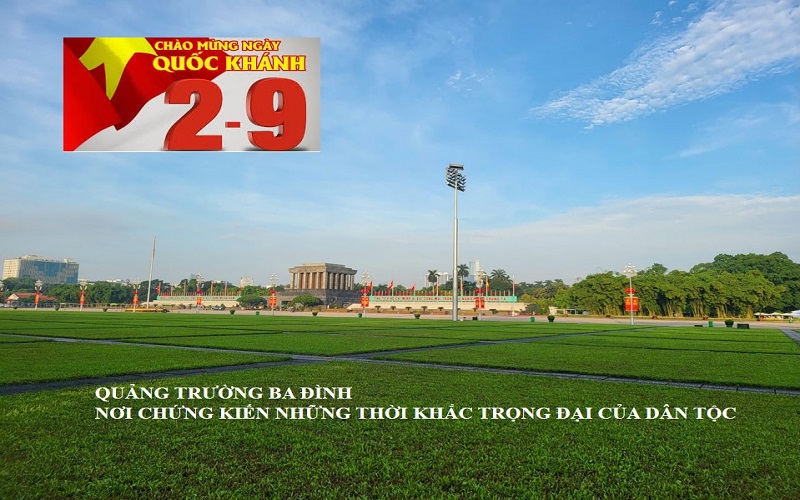 Hàng nghìn người chen chân tại Quảng trường Ba Đình đón xem Lễ thượng cờ ngày 2/9
