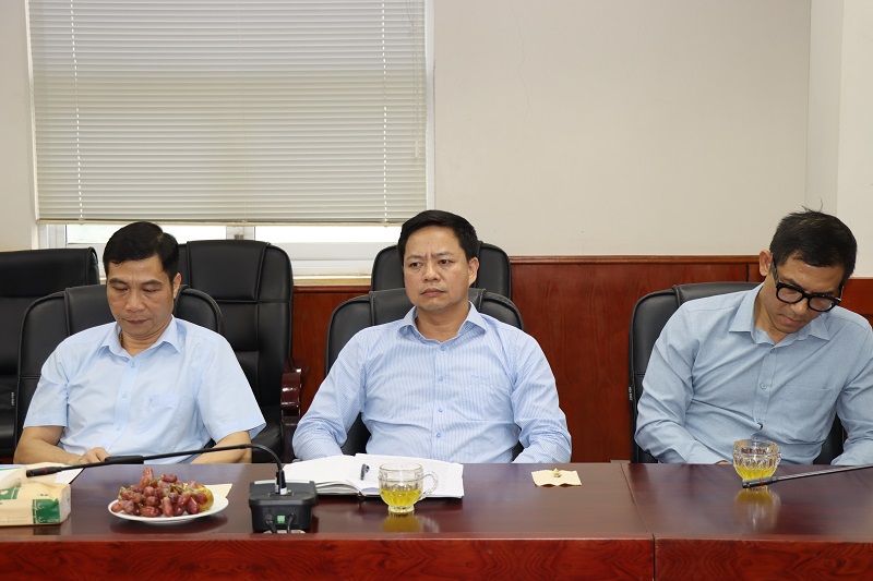 Thứ trưởng Bộ TN&MT Lê Minh Ngân thăm và làm việc với cơ quan truyền thông của Bộ TN&MT