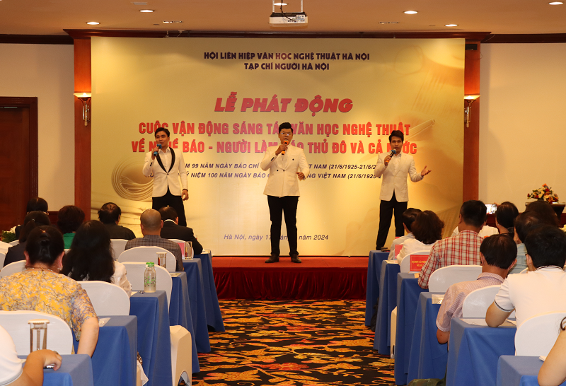 Người Hà Nội: Phát động sáng tác văn học nghệ thuật về nghề báo  