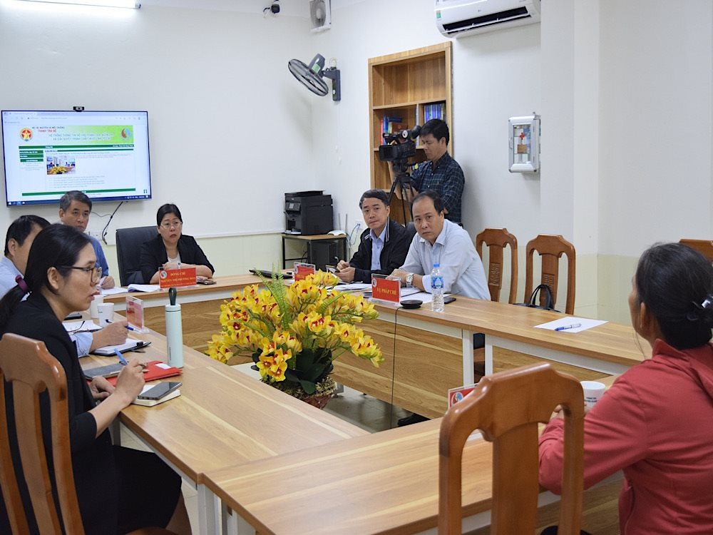 Bộ Tài nguyên và Môi trường tiếp công dân định kỳ tháng 11