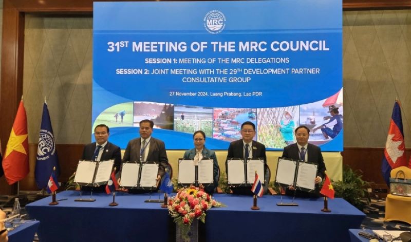 Phiên họp Hội đồng Ủy hội sông Mê Công quốc tế lần thứ 31: Thúc đẩy hợp tác để ứng phó với thiên tai và thích ứng với biến đổi khí hậu