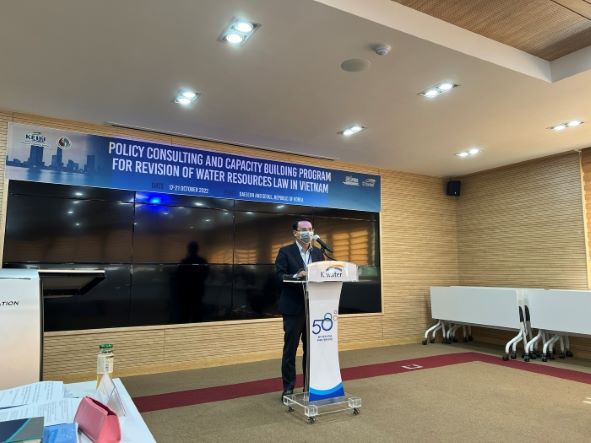 Học tập kinh nghiệm quản lý tài nguyên nước tại Hàn Quốc