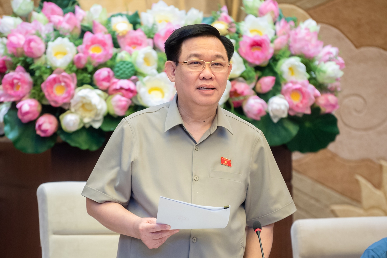 Chủ tịch Quốc hội Vương Đình Huệ: Tuyệt đối không chủ quan, nỗ lực không ngừng nghỉ để có được dự thảo Luật Đất đai (sửa đổi) tốt nhất