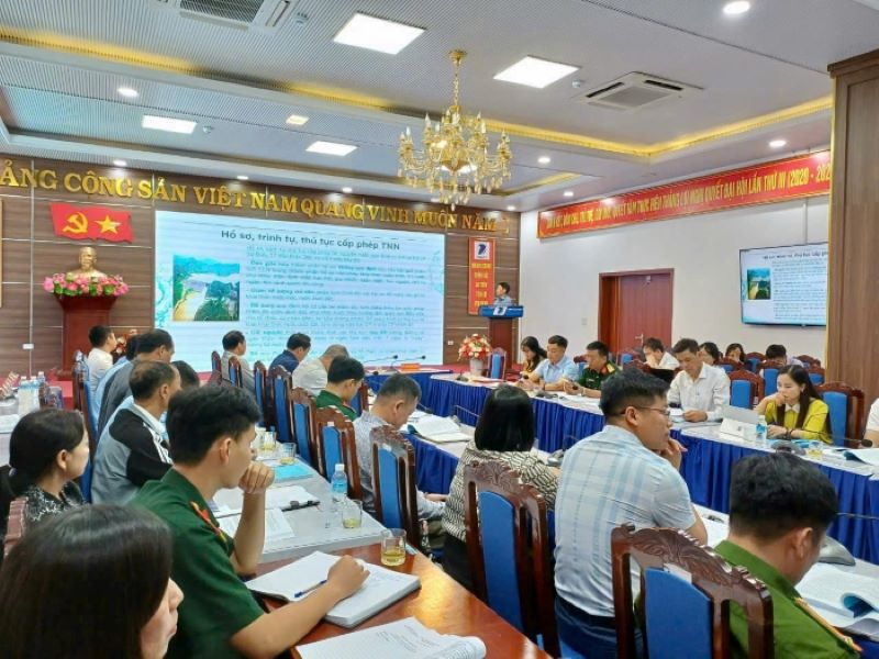 Lai Châu: Tổ chức Hội nghị phổ biến, tuyên truyền Luật Tài nguyên nước năm 2023