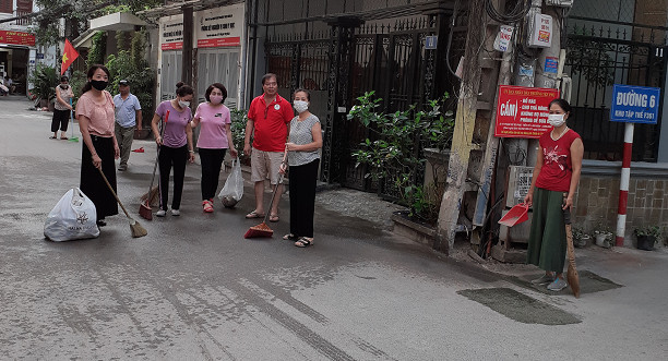 Điểm sáng bảo vệ môi trường tại phường Yên Phụ