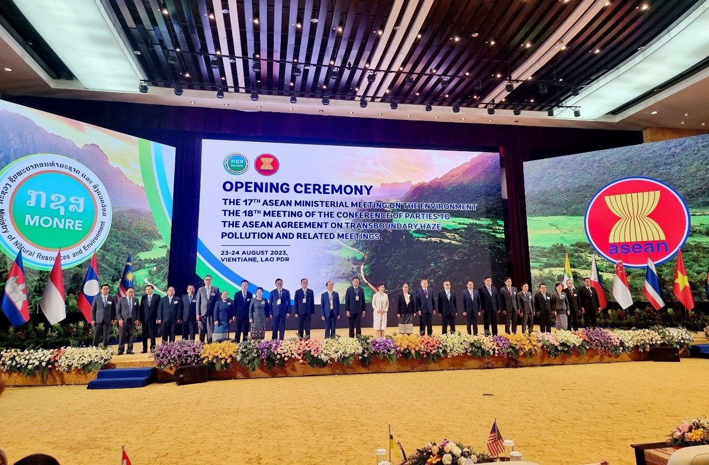 Khai mạc Hội nghị Bộ trưởng Môi trường ASEAN lần thứ 17