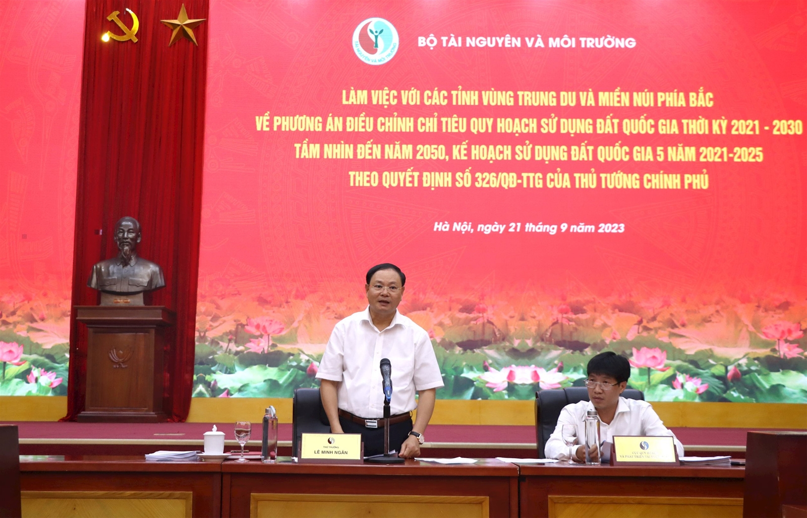 Bộ TN&MT làm việc với các tỉnh khu vực Trung du và Miền núi phía Bắc về điều chỉnh chỉ tiêu quy hoạch sử dụng đất