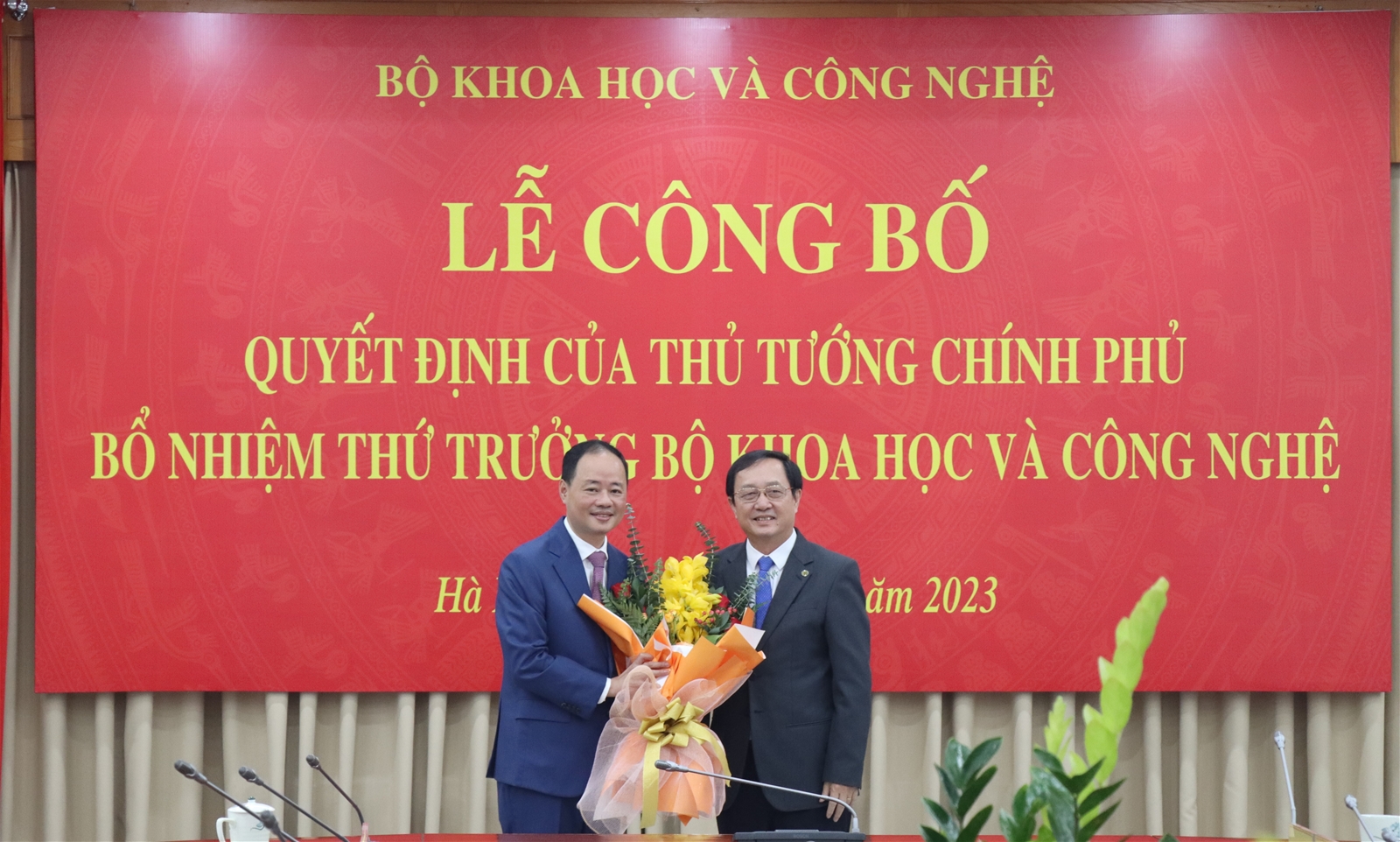 Bài phát biểu nhận nhiệm vụ của Tân Thứ trưởng Bộ Khoa học và Công nghệ Trần Hồng Thái