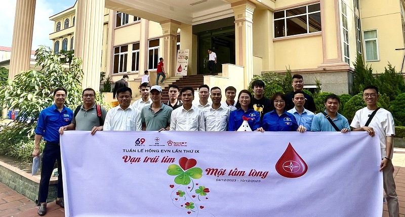 Công ty Nhiệt điện Thái Bình: Hưởng ứng Tuần lễ hồng EVN lần thứ IX