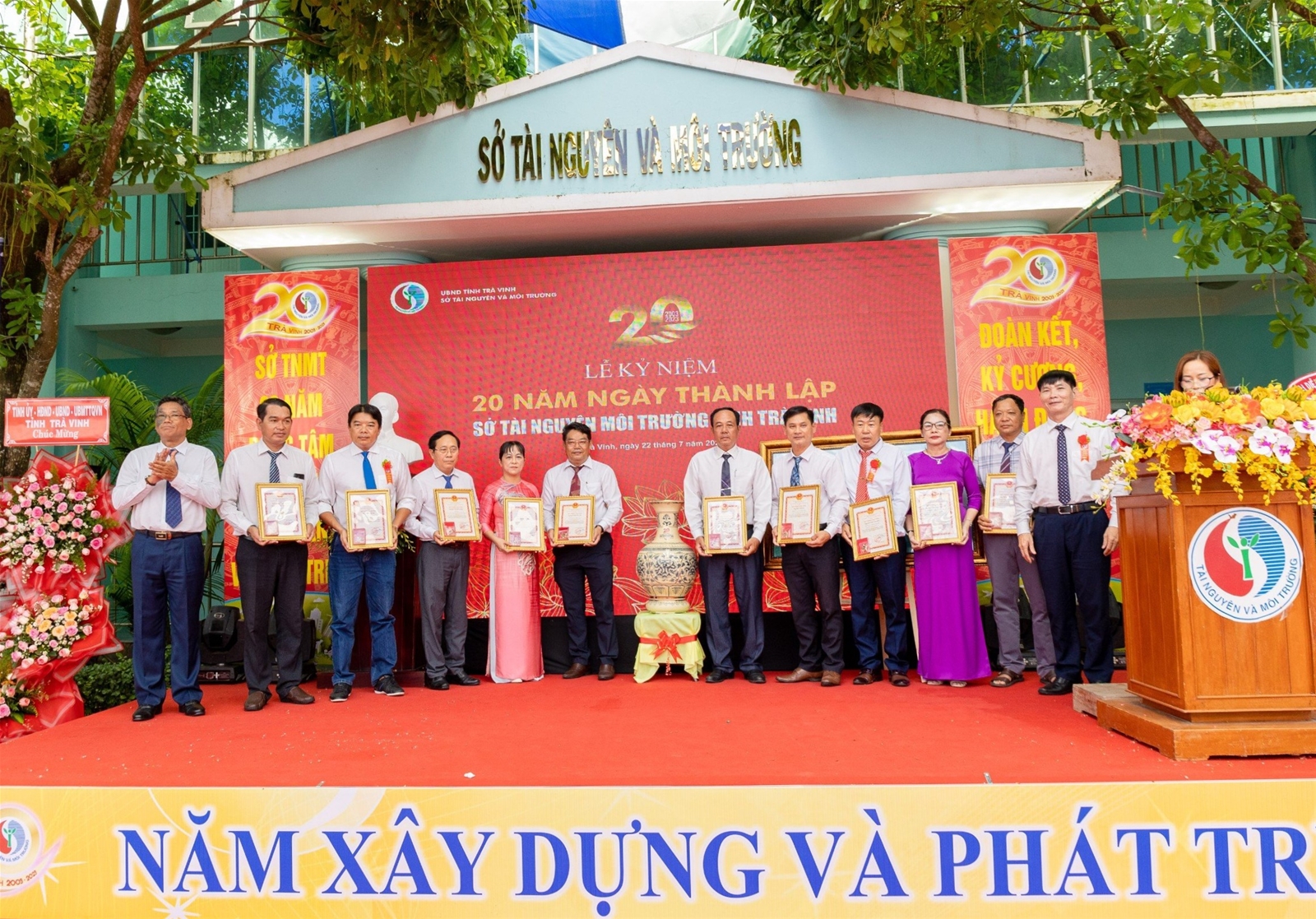 Trà Vinh giữ vững danh hiệu đứng đầu cả nước về Chỉ số Xanh môi trường