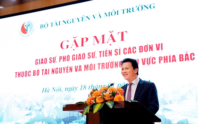 Gặp mặt Giáo sư, Phó Giáo sư, Tiến sĩ ngành Tài nguyên và Môi trường khu vực phía Bắc