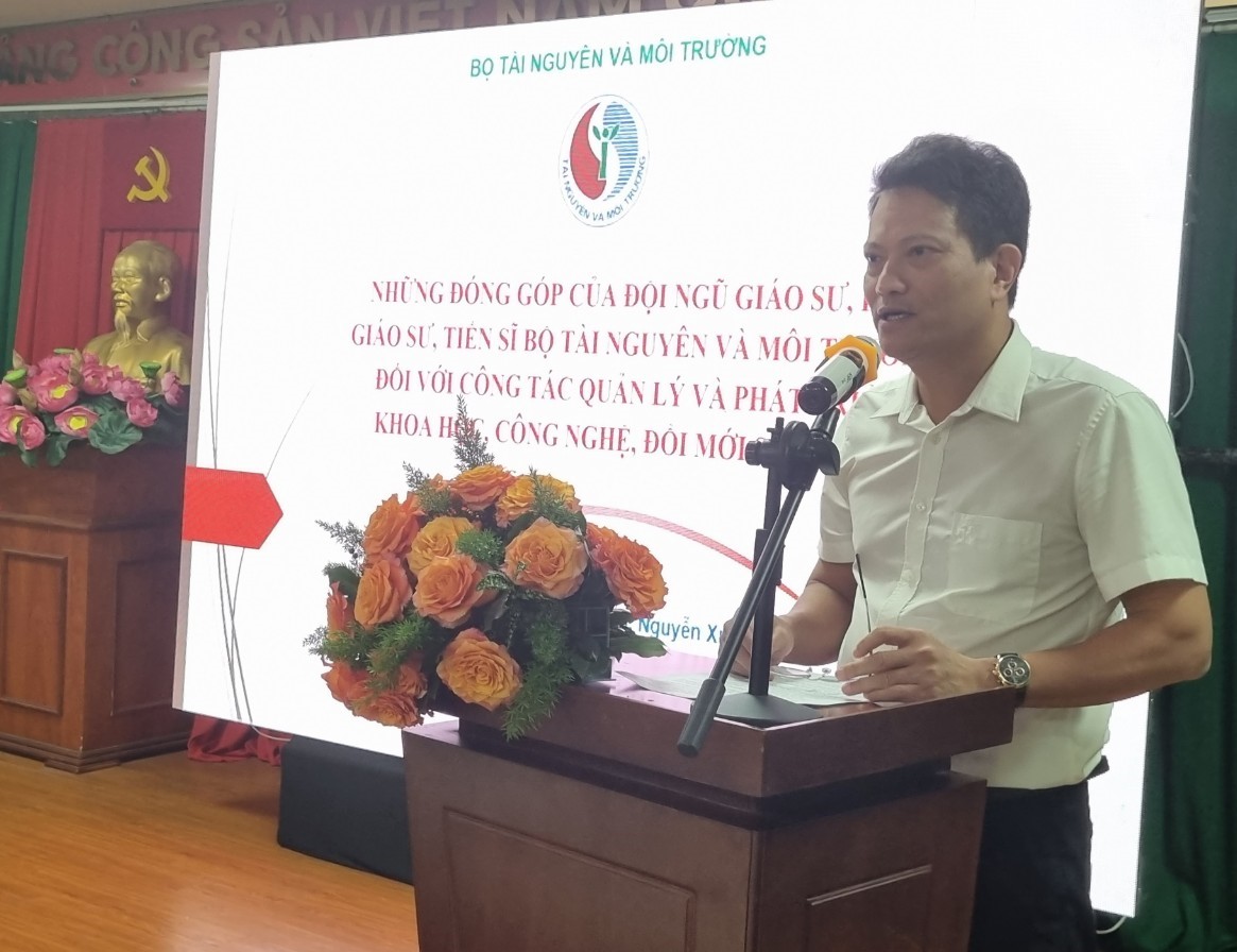 Đội ngũ trí thức của Bộ TN&MT góp phần vào những thành tựu đạt được trong phát triển kinh tế - xã hội của đất nước