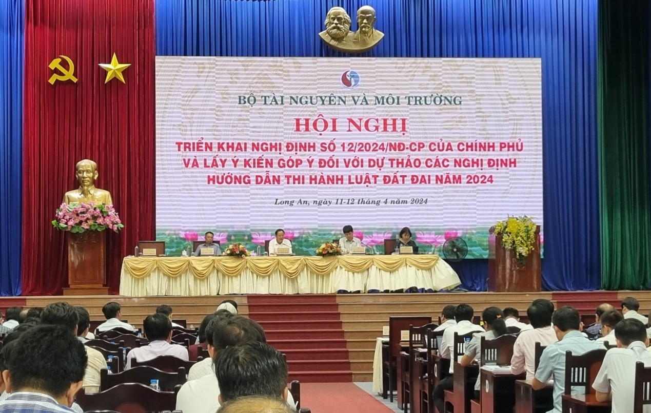 Những ý kiến được quan tâm tại Hội nghị hướng dẫn thi hành Luật Đất đai năm 2024