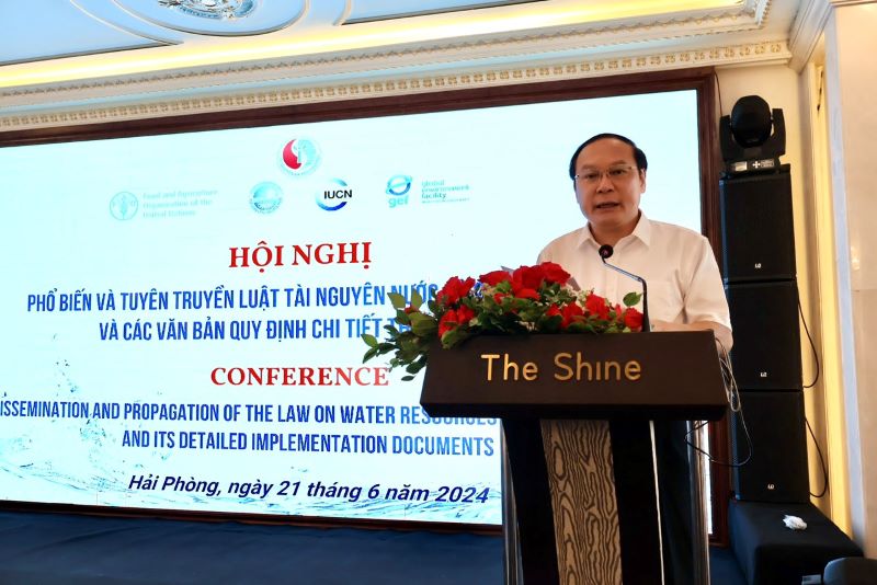 Hội nghị phổ biến, tuyên truyền Luật Tài nguyên nước năm 2023