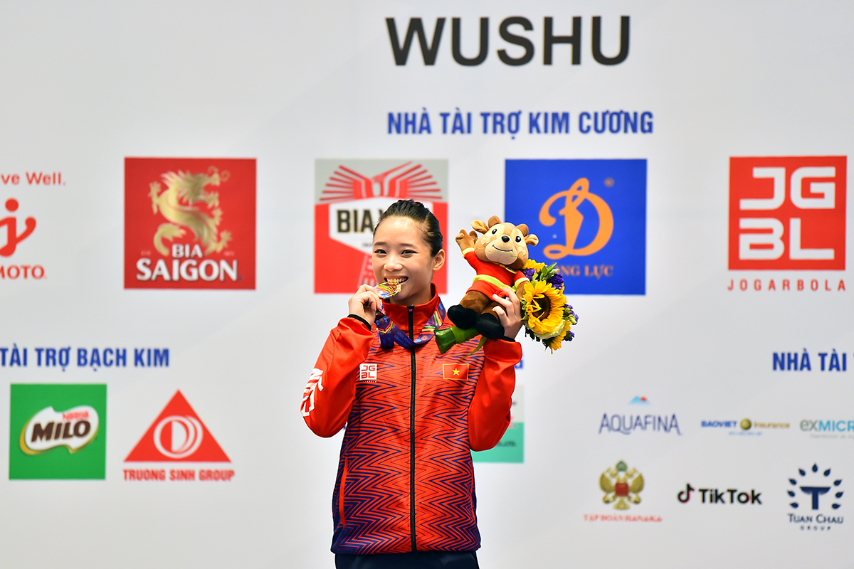 Wushu Việt Nam khởi đầu thuận lợi tại SEA Games 31