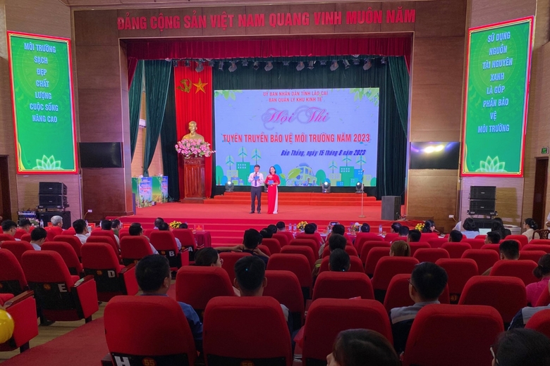 Lào Cai: Hội thi tuyên truyền bảo vệ môi trường năm 2023