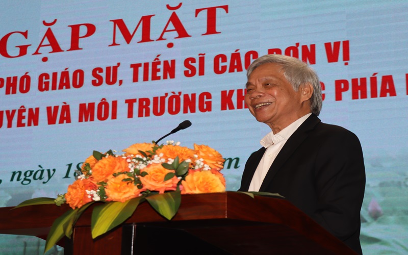 Gặp mặt Giáo sư, Phó Giáo sư, Tiến sĩ ngành Tài nguyên và Môi trường khu vực phía Bắc