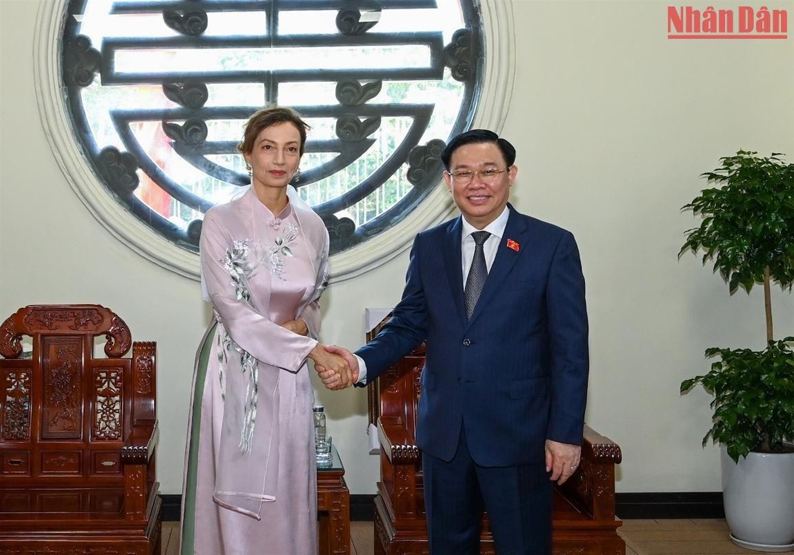 Chủ tịch Quốc hội dự Lễ kỷ niệm 50 năm Công ước về bảo vệ di sản văn hóa và thiên nhiên thế giới