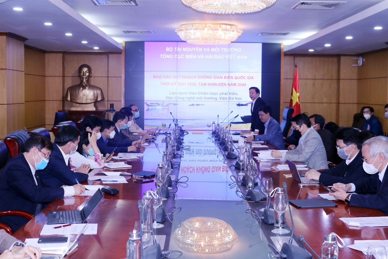 Tập trung trí tuệ hoàn thiện Quy hoạch không gian Biển Quốc gia